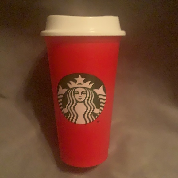 Starbucks reusable plastic tumbler